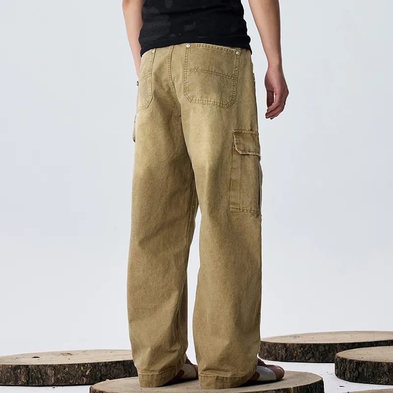 GTRG Jeans Unisex Khaki-6
