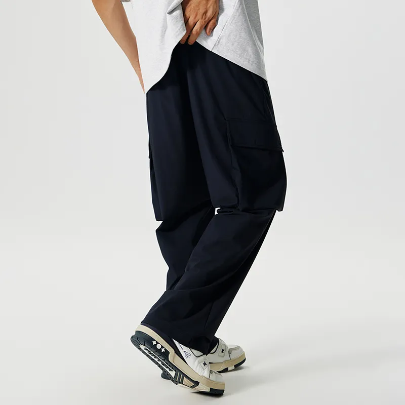 GTRG Casual Pants Unisex Black-3