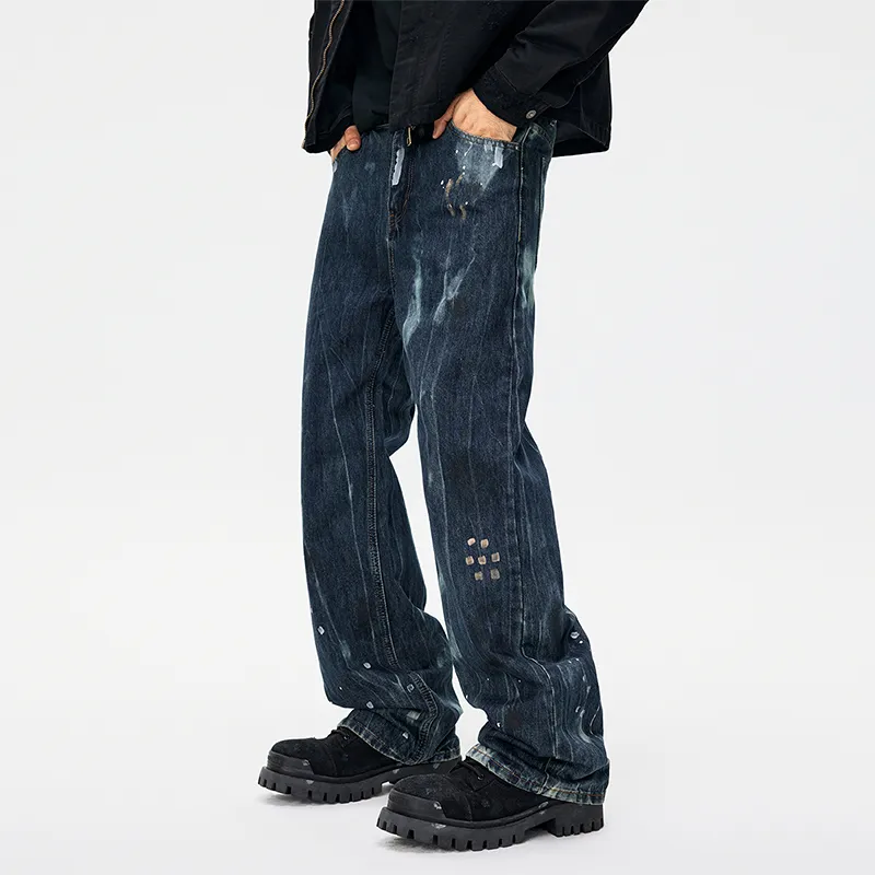 GTRG Jeans Unisex Vintage Blue-5