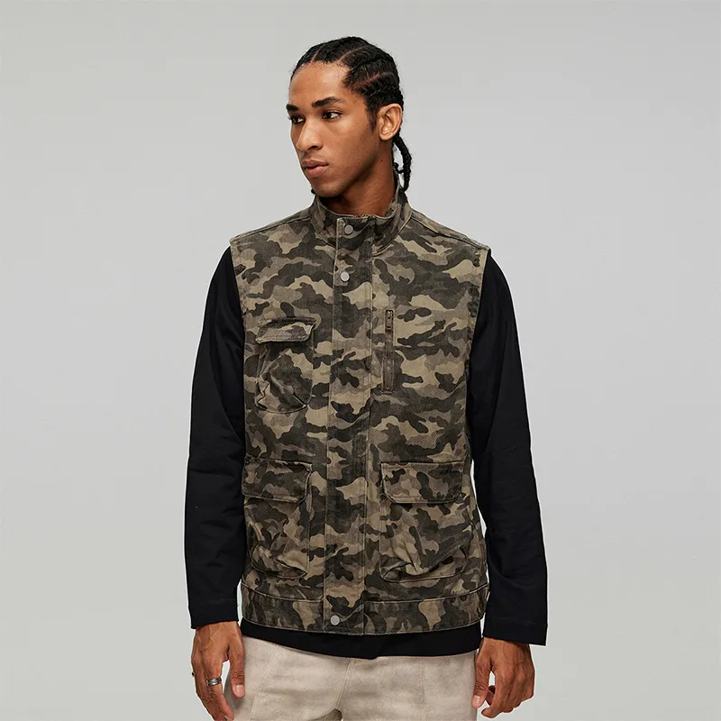 GTRG Vests Unisex Khaki-5