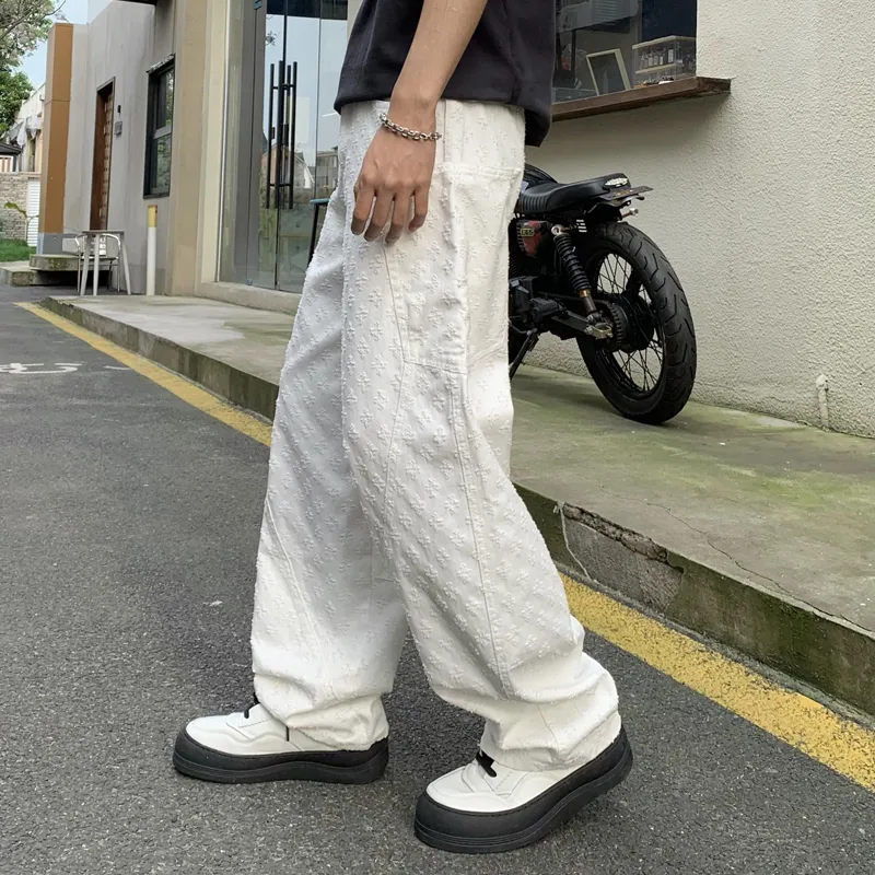 GTRG Jeans Unisex White-5
