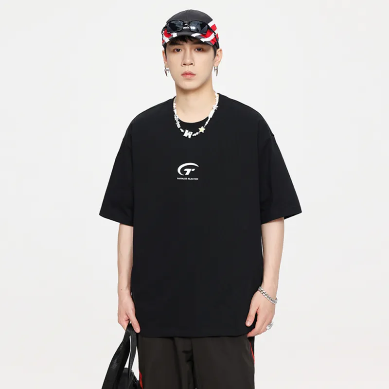 GTRG T Shirt Unisex Black White Red-4