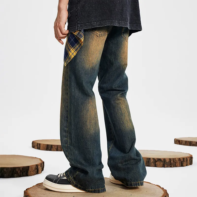 GTRG Jeans Unisex Dirty Mud Black-35
