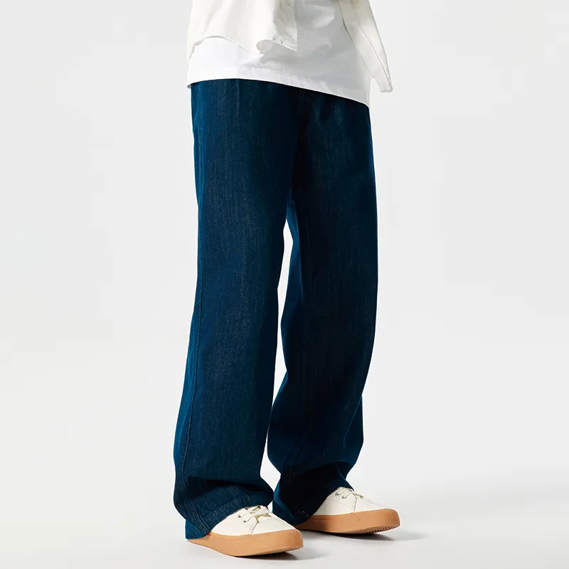 GTRG Jeans Unisex Navy Blue-5