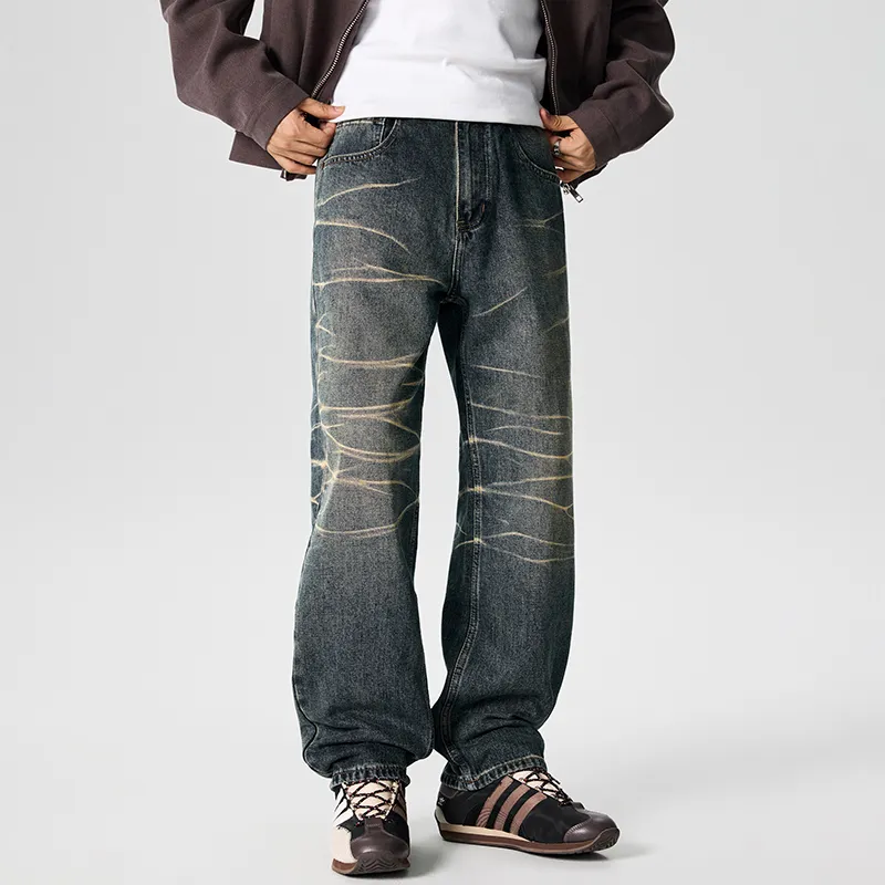 GTRG Jeans Unisex Vintage Blue-3