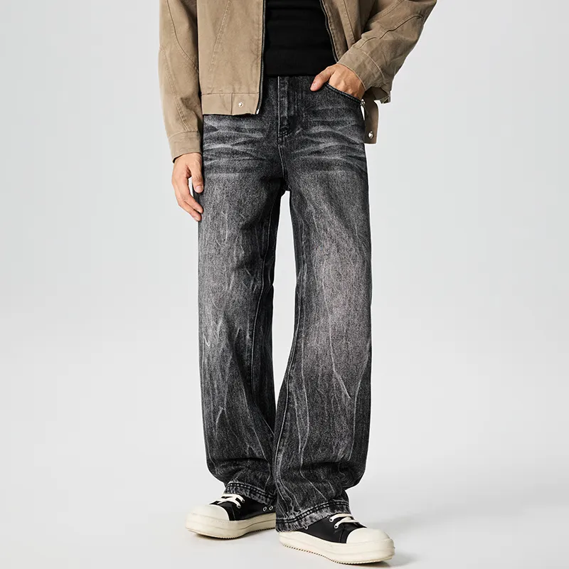 GTRG Jeans Unisex Black Gray Color-2