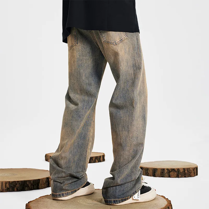 GTRG Jeans Unisex Dirty Mud Black-13