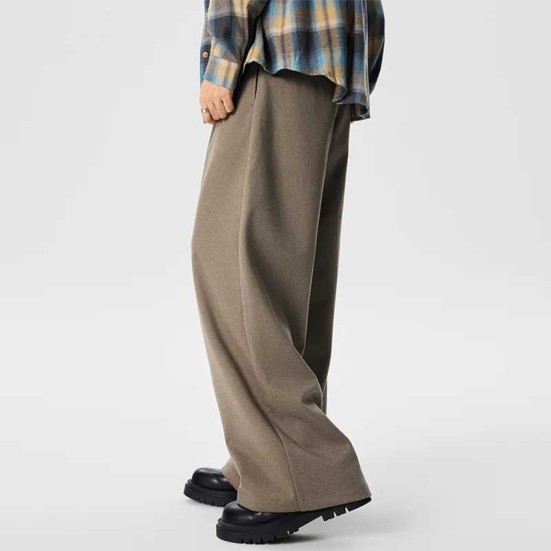 GTRG Casual Pants Unisex Greige-4