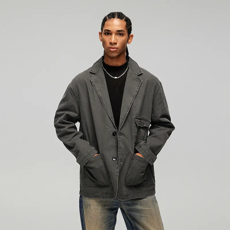 GTRG Jackets Unisex Gray-1