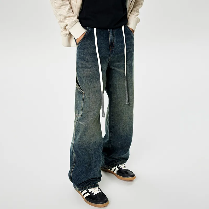 GTRG Jeans Unisex Vintage Blue-2