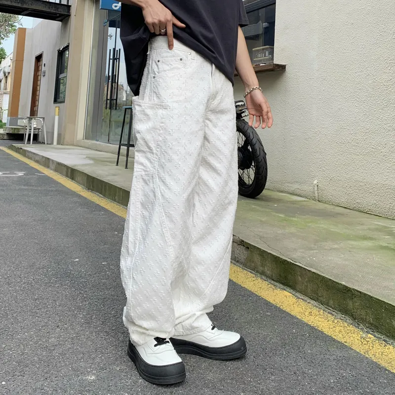 GTRG Jeans Unisex White-4
