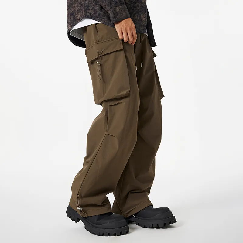GTRG Cargo Pants Unisex Khaki-4