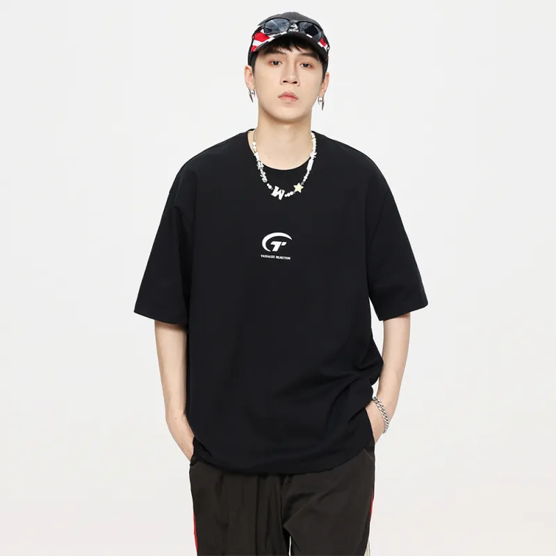 GTRG T Shirt Unisex Black White Red-2