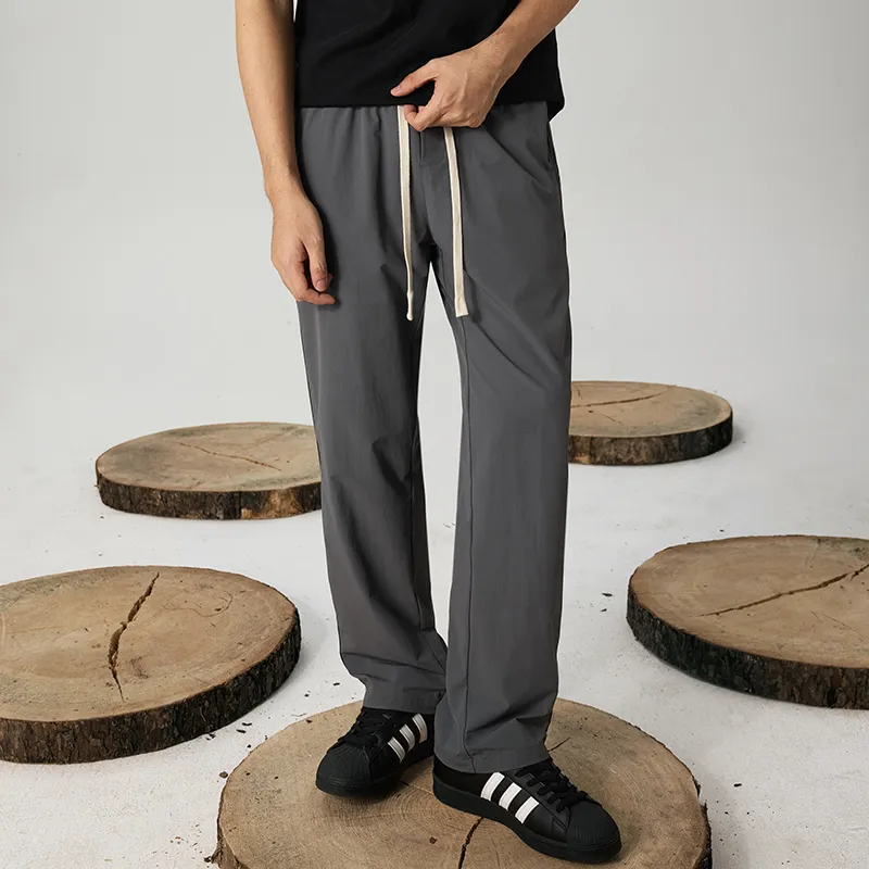 GTRG Casual Pants Unisex Dark Gray-2