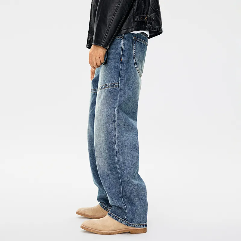 GTRG Jeans Unisex Medium Blue-3