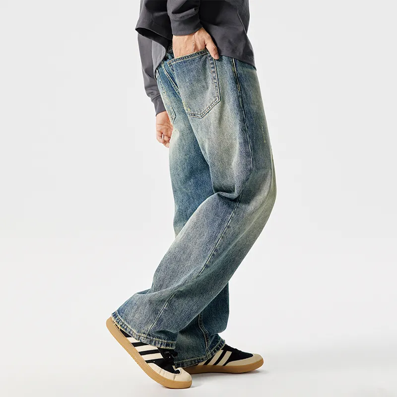 GTRG Jeans Unisex Ash Blue-5