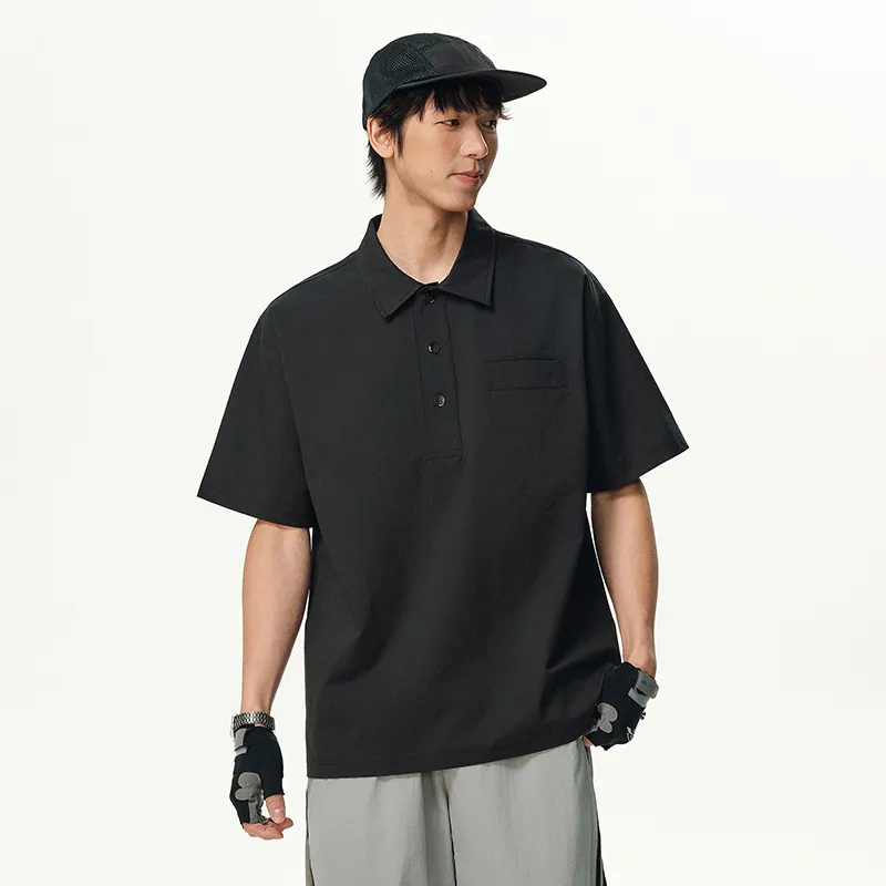 GTRG Polo Shirts Unisex Black-2