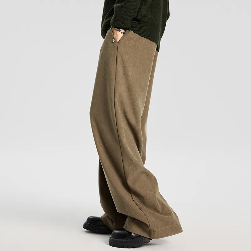 GTRG Casual Pants Unisex Khaki-6