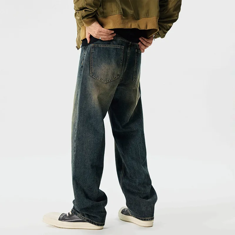 GTRG Jeans Unisex Vintage Blue-2