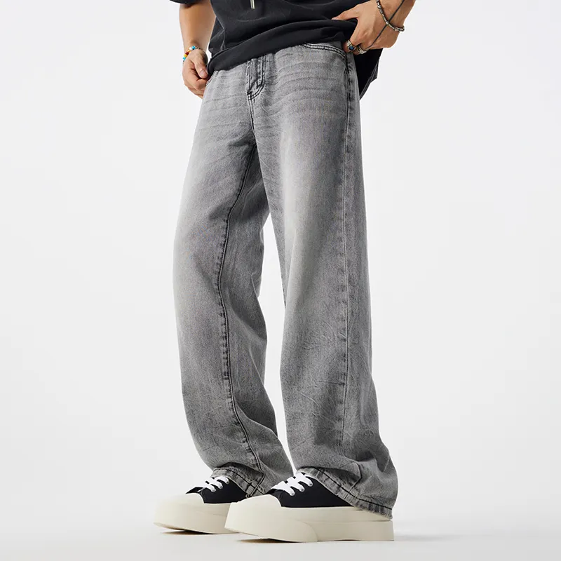 GTRG Jeans Unisex Black Gray-2