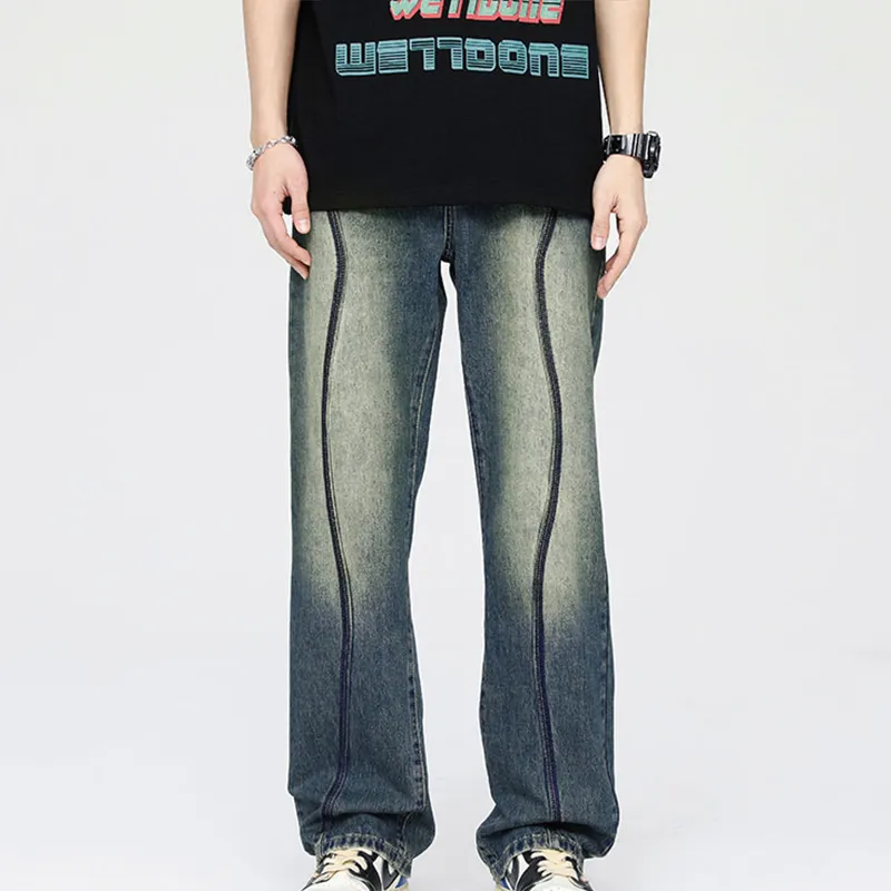 GTRG Jeans Unisex Vintage Blue-3