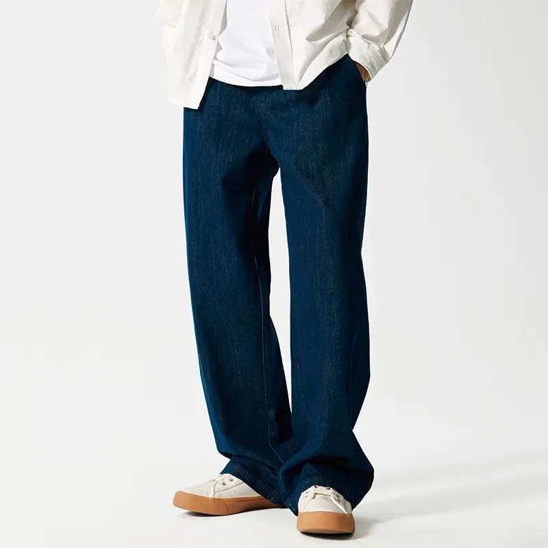 GTRG Jeans Unisex Navy Blue-3
