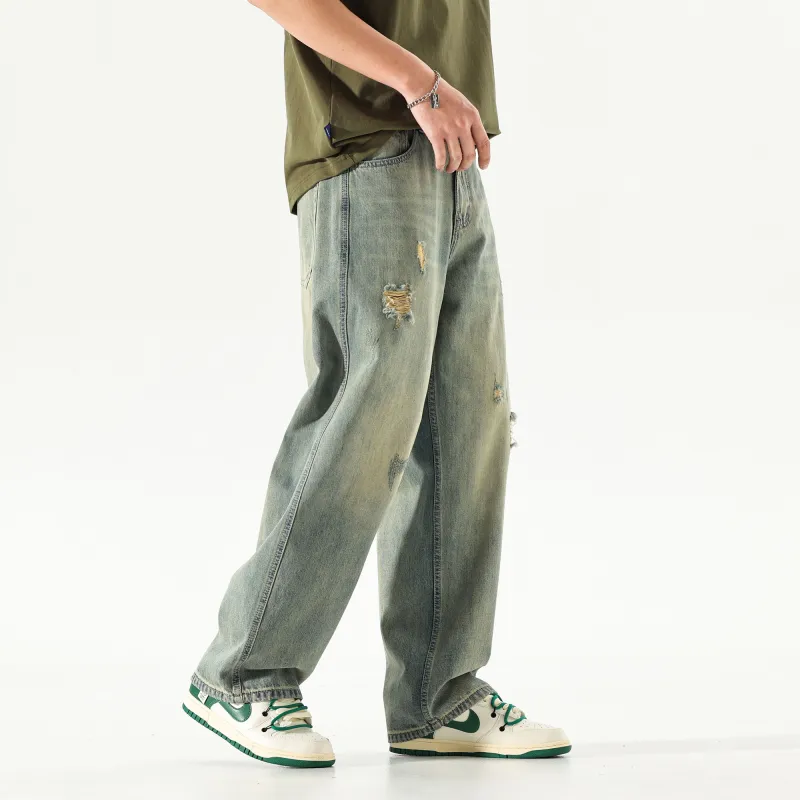 GTRG Jeans Men Yellow Mud-10