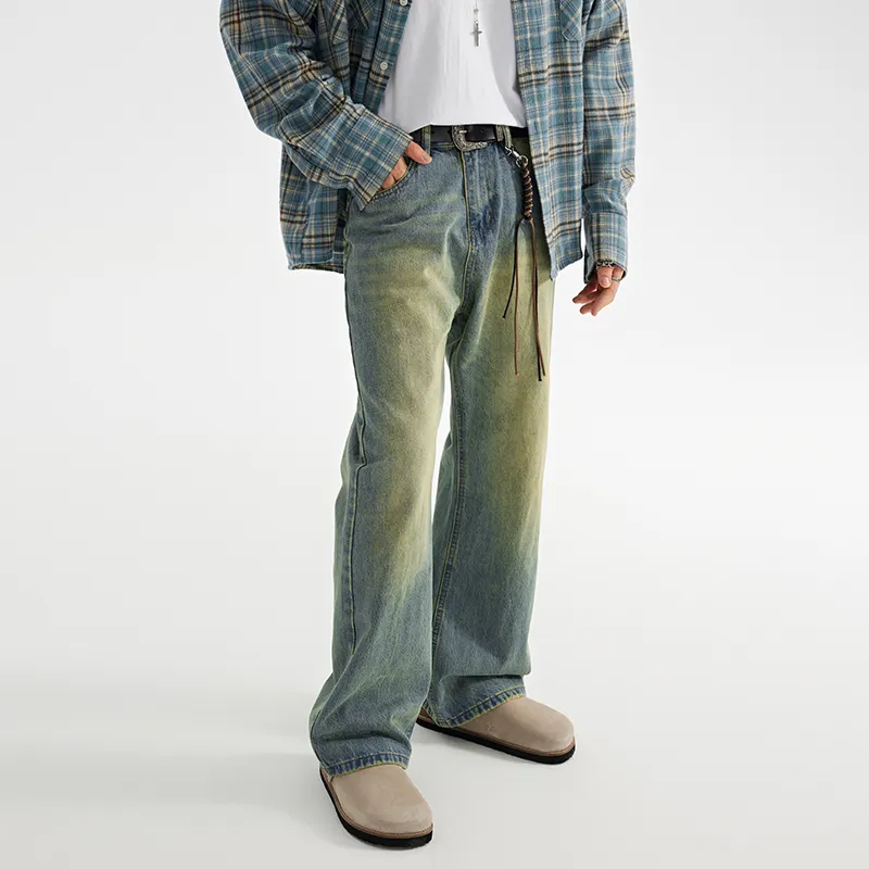 GTRG Jeans Unisex Yellow Mud-6