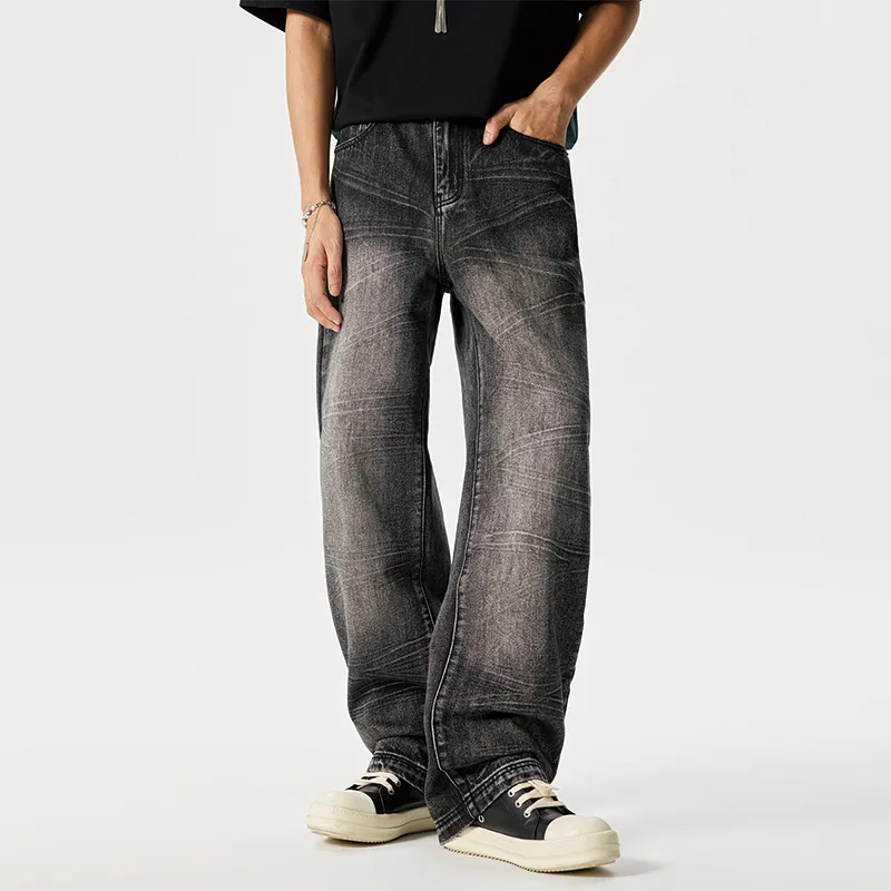 GTRG Jeans Unisex Frosted Black-2