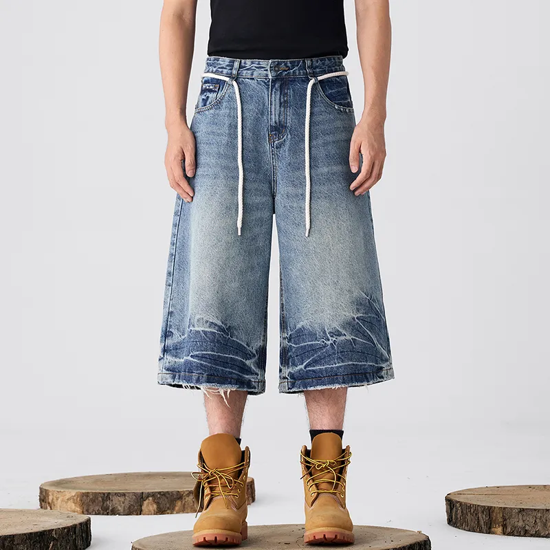 GTRG Denim Shorts Unisex Nostalgic Blue-2