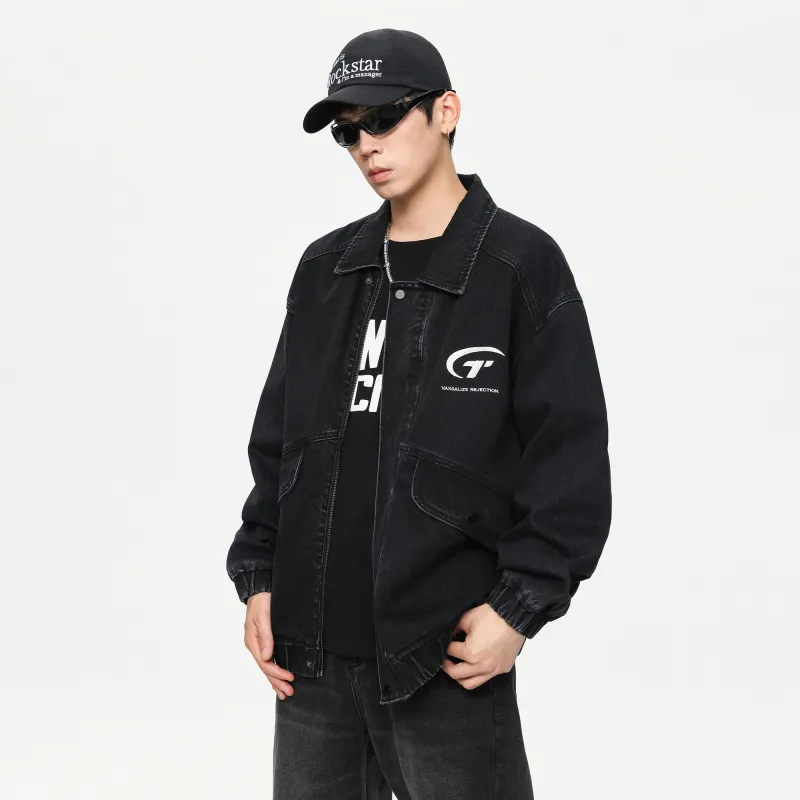 GTRG Denim Jackets Unisex-5