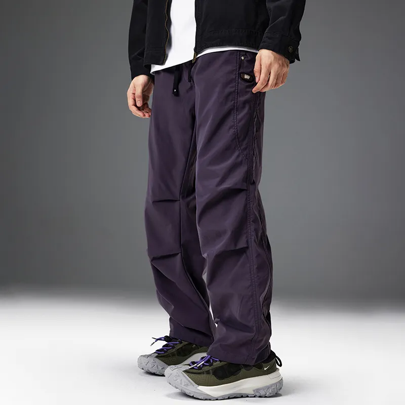 GTRG Casual Pants Unisex Purple-2