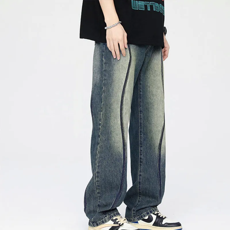 GTRG Jeans Unisex Vintage Blue-2
