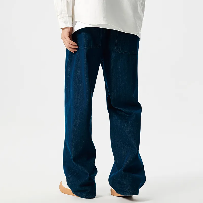 GTRG Jeans Unisex Navy Blue-7