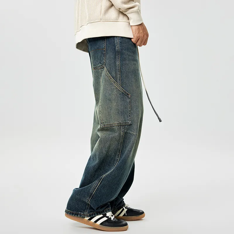GTRG Jeans Unisex Vintage Blue-4