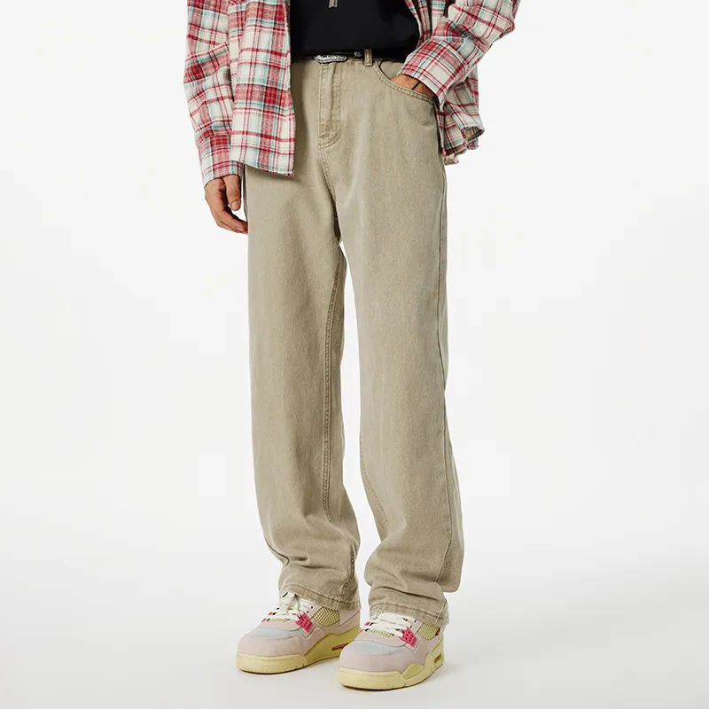 GTRG Jeans Unisex Khaki-3
