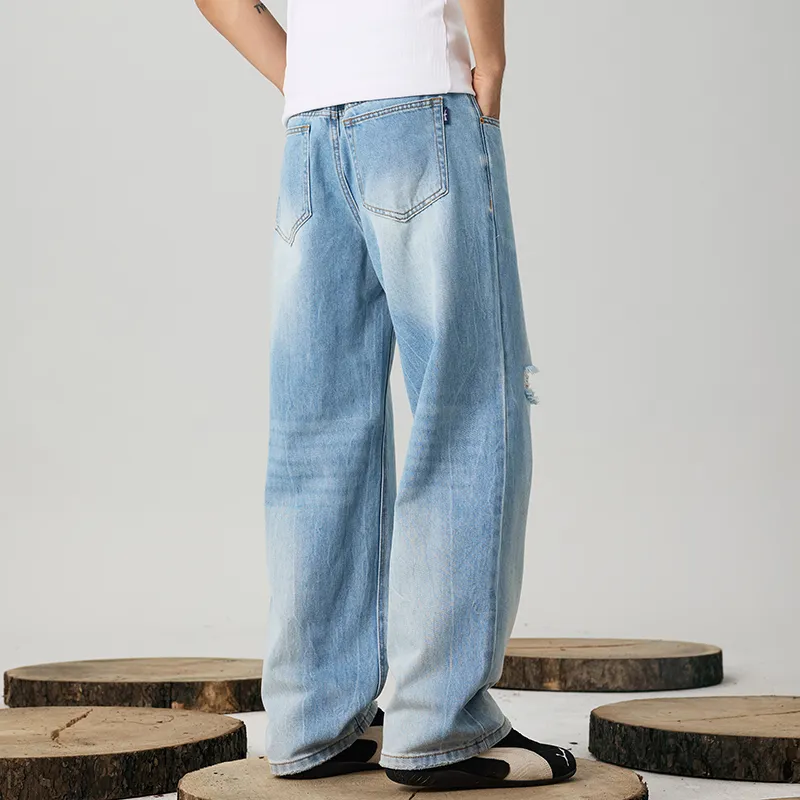 GTRG Jeans Unisex Colorful Blue-6