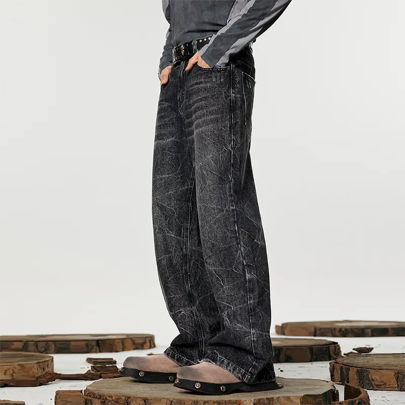 GTRG Jeans Unisex Black Gray Color-4