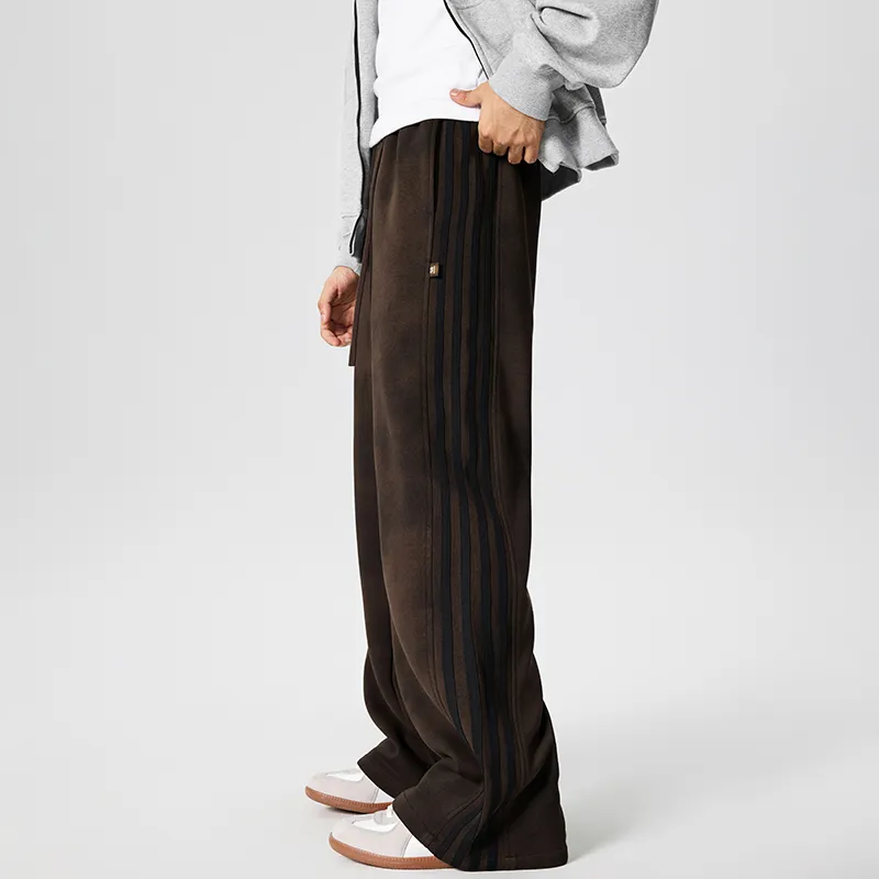 GTRG Casual Pants Unisex Dirty Coffee-5