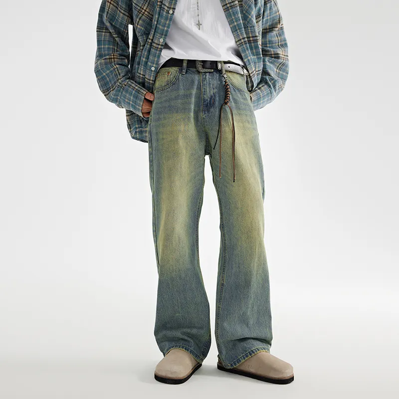 GTRG Jeans Unisex Yellow Mud-4