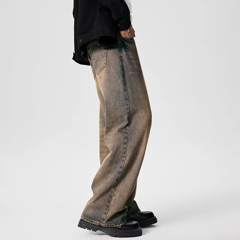 GTRG Jeans Unisex Caramel Brown-5