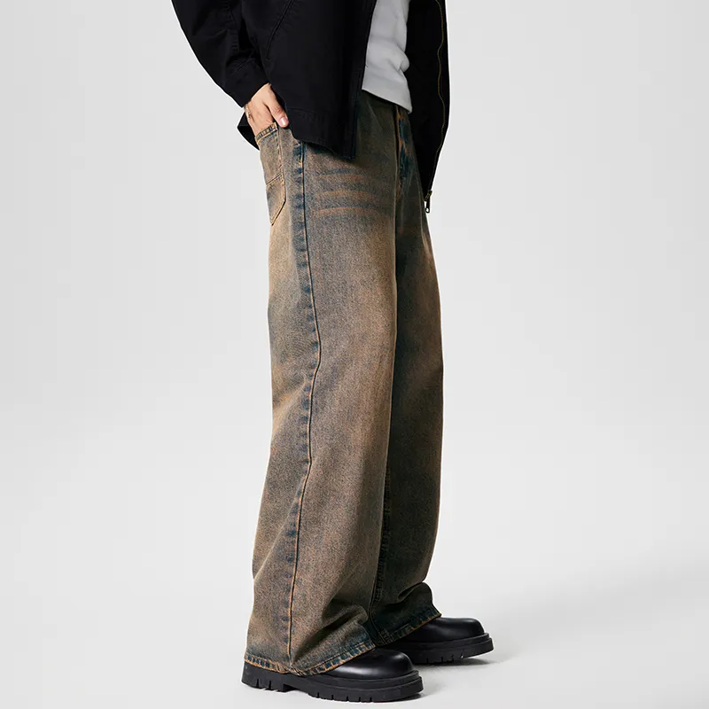 GTRG Jeans Unisex Caramel Brown-4