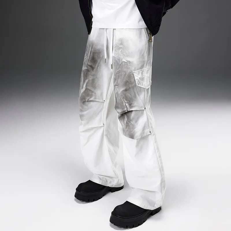 GTRG Casual Pants Unisex White-5