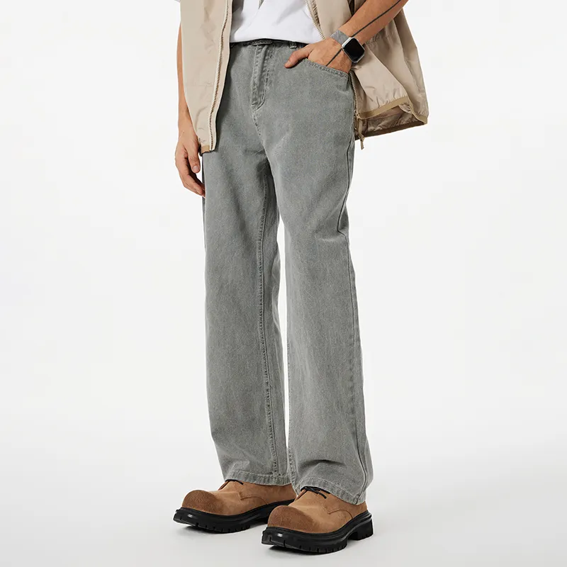 GTRG Jeans Unisex Gray-3