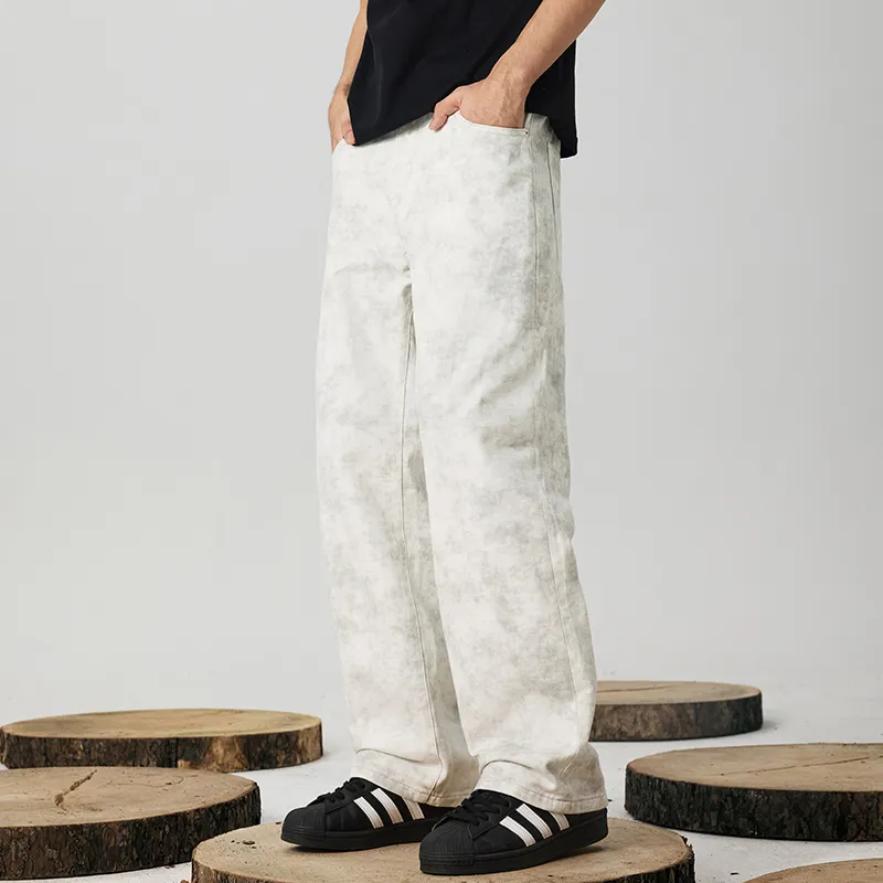 GTRG Jeans Unisex White-5