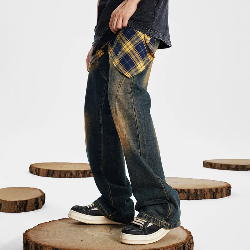GTRG Jeans Unisex Dirty Mud Black-33