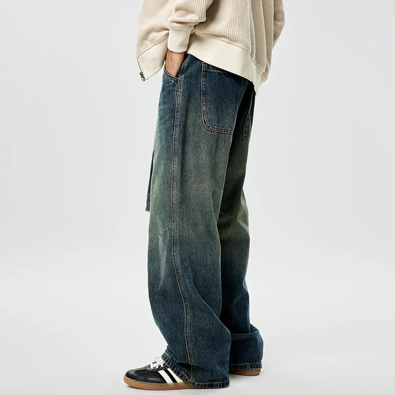 GTRG Jeans Unisex Vintage Blue-7