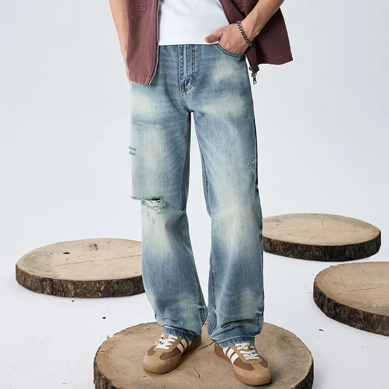 GTRG Jeans Unisex Light Blue-5