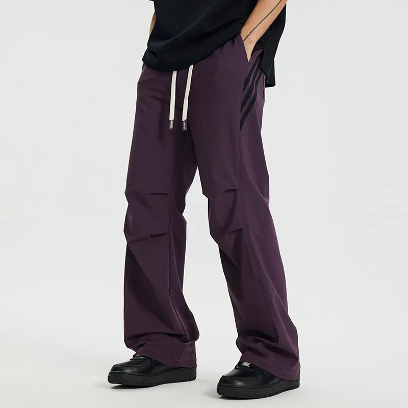 GTRG Casual Pants Unisex Purple-2