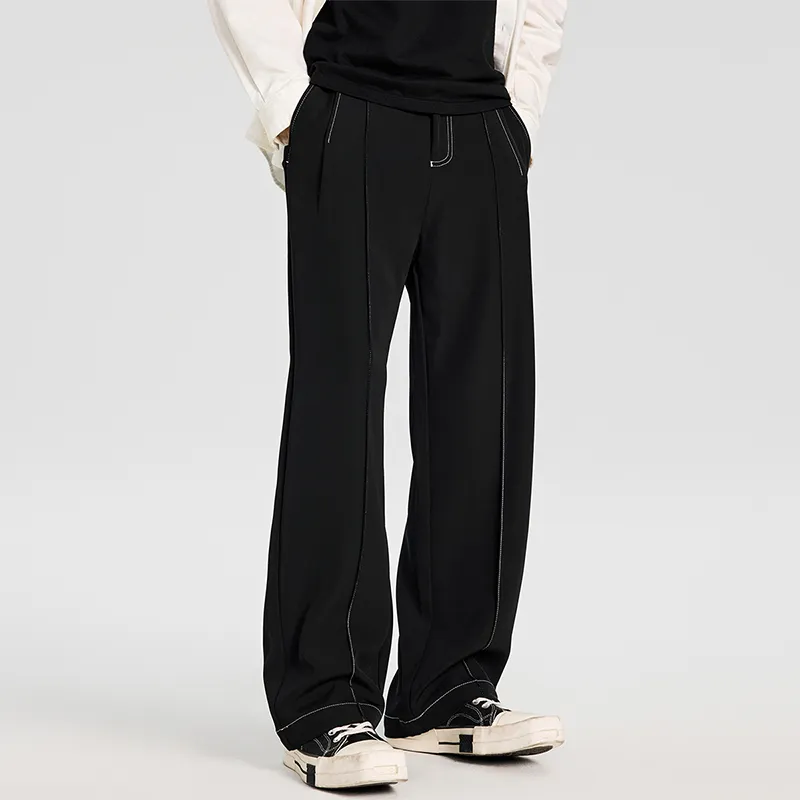 GTRG Casual Pants Unisex Black-2